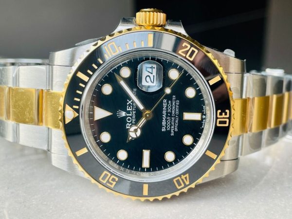 Replica Rolex Submariner Date 126613 LN Bimetal VSF YG & SS 904L Black Dial Swiss 3235 - Image 4