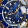 Replica Rolex Submariner 116613LB Bluesy 904L YG/SS Blue Dial on YG/SS Bracelet CLEAN VR3235 - Image 10