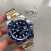 Replica Rolex Submariner 116613LB Bluesy 904L YG/SS Blue Dial on YG/SS Bracelet CLEAN VR3235