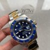 Replica Rolex Submariner 116613LB Bluesy 904L YG/SS Blue Dial on YG/SS Bracelet CLEAN VR3235 - Image 8