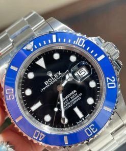 Alternative view of Replica Rolex Submariner Cookie Monster 41mm 126619 LB Blue Ceramic 904L Steel VSF 1:1 Best Edition VS3235