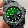 Replica Rolex Submariner DIW “Parakeet” DLC VSF 1:1 Best Edition Black/Green Dial on DLC Bracelet VS3135 - Image 2