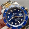 Replica Rolex Submariner 116613LB Bluesy 904L YG/SS Blue Dial on YG/SS Bracelet CLEAN VR3235 - Image 4