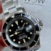 Vintage Replica Rolex Submariner Date Tiffany & Co 16610A30B9315 Black dial with SS bracelet - Image 3