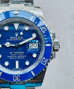 Alternative view of Replica Rolex Submariner 116619 LB Blue Ceramic 904L Steel VSF 1:1 Best Edition VS3135