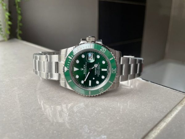 HULK Replica Rolex Submariner 116610 LV GREEN CERAMIC 904L STEEL VSF 1:1 BEST EDITION VS3135 - Image 5