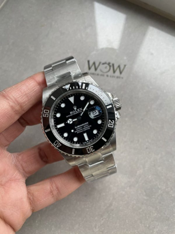 Replica Rolex Submariner SUB DATE Replica Rolex Submariner 41MM 126610 LN BLACK CERAMIC 904L STEEL VSF 1:1 BEST EDITION VS3235