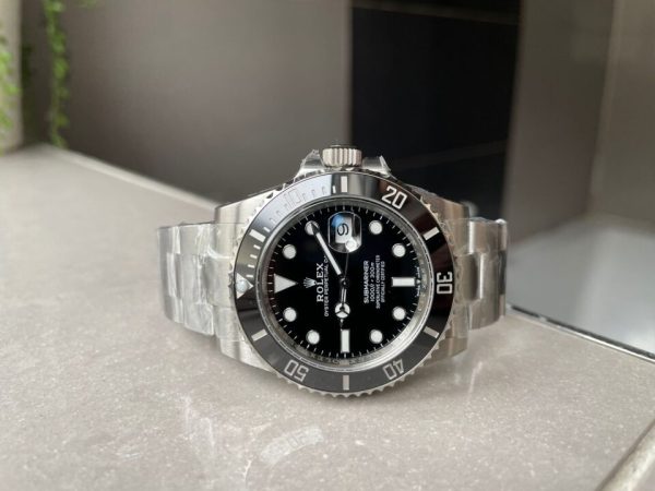 Replica Rolex Submariner SUB DATE Replica Rolex Submariner 41MM 126610 LN BLACK CERAMIC 904L STEEL VSF 1:1 BEST EDITION VS3235 - Image 7