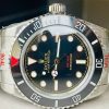 Replica Rolex Submariner “Tempus Machine Red Depth 216A” 904L SS Black Dial on SS Oyster Bracelet GMF 3130 - Image 6