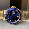 Replica Rolex Submariner 116618 LB Blue Ceramic YG Plated 904L Steel Clean Factory 1:1 Best Edition VS3135 - Image 6