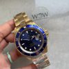 Replica Rolex Submariner 116618 LB Blue Ceramic YG Plated 904L Steel Clean Factory 1:1 Best Edition VS3135 - Image 5