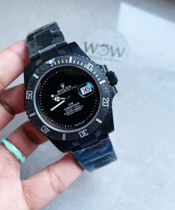 Replica Rolex Submariner DiW 904L DLC Graduated Blue Dial on DLC Strap VSF VS3135