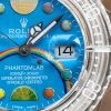 Replica Rolex Submariner Phantomlab Transparent 5GF Best Edition Blue Fruit Dial on White Rubber Strap VR3135 - Image 6