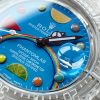 Replica Rolex Submariner Phantomlab Transparent 5GF Best Edition Blue Fruit Dial on White Rubber Strap VR3135 - Image 4