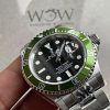 Replica Rolex Submariner ??Kermit?? 16610LV 904L SS Black Dial on SS Bracelet ARF SH3135 - Image 5