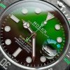 Replica Rolex Submariner DIW “Parakeet” DLC VSF 1:1 Best Edition Black/Green Dial on DLC Bracelet VS3135 - Image 6